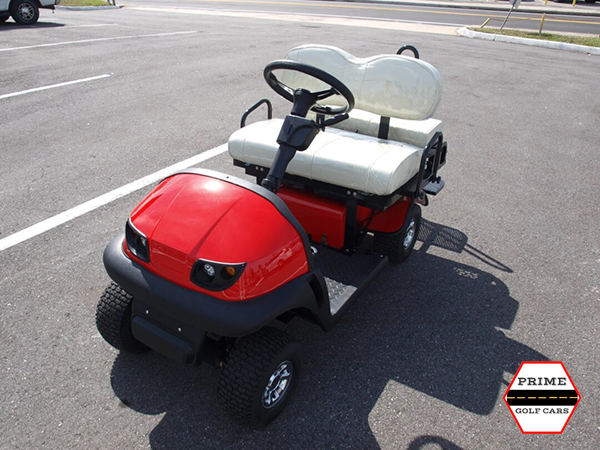 Red Cricket RX5 Golf Cart affordable golf cart rental, golf cart rent massachusetts