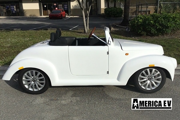 White America EV 39 Roadster 4 Passenger Golf Cart affordable golf cart rental, golf cart rent massachusetts