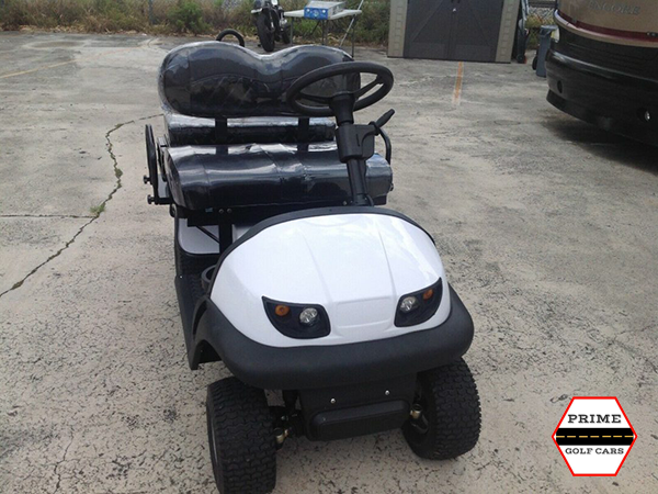 White Cricket RX5 Mini Golf Cart affordable golf cart rental, golf cart rent massachusetts
